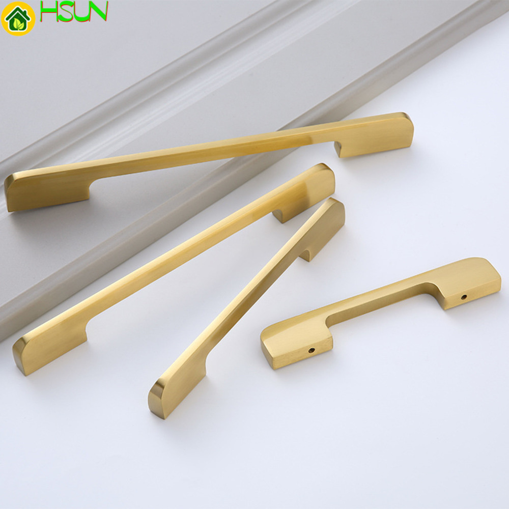 Furniture Hardware Paint - Nowe chińskie drzwi złoty czysty mosiężny