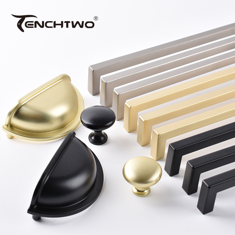 Drawer Pull Gold - Uchwyty do mebli kuchennych w stylu