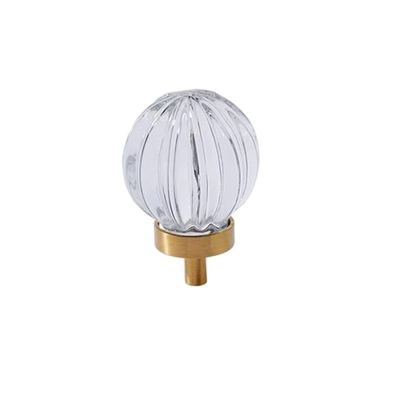 Furniture Hardware Paint - Gałki z mosiądzu LLCS-Glass, kryształowe uchwyty