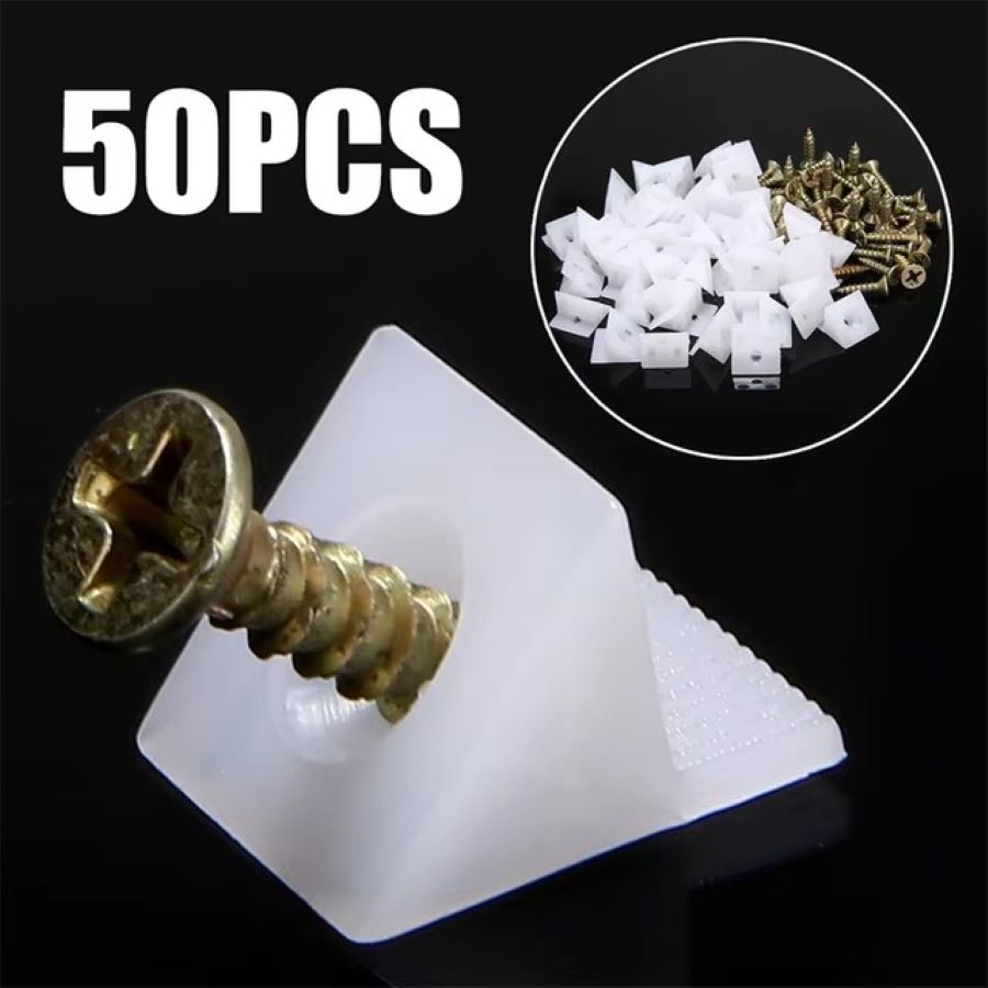 Corner Bracket Angle - 50/100 szt. Kliny naprawcze do dolnej