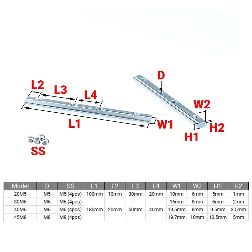 4 szt. V-Slot T-Slot Joiner 18 – Corner Bracket Angle recenzja i cena