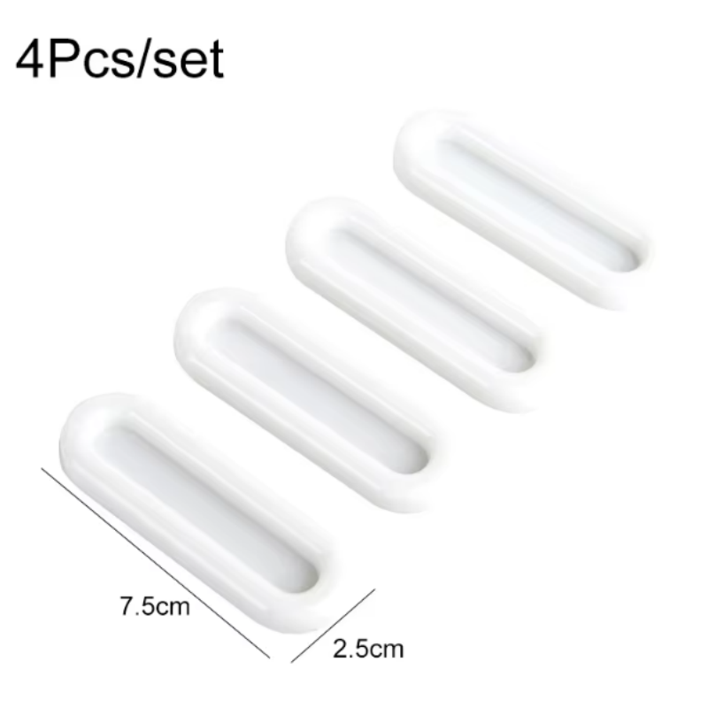 4 szt. Samoprzylepne uchwyty d – Furniture Hardware Kit recenzja i cena