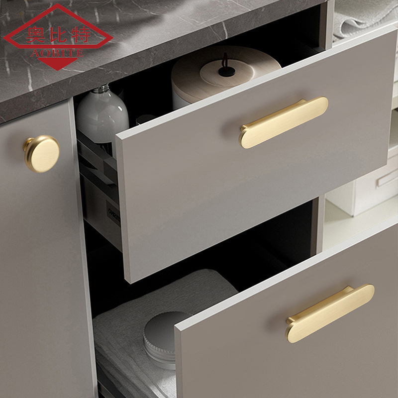 AOB złote do przechowywania w  – Furniture Hardware Items recenzja i cena