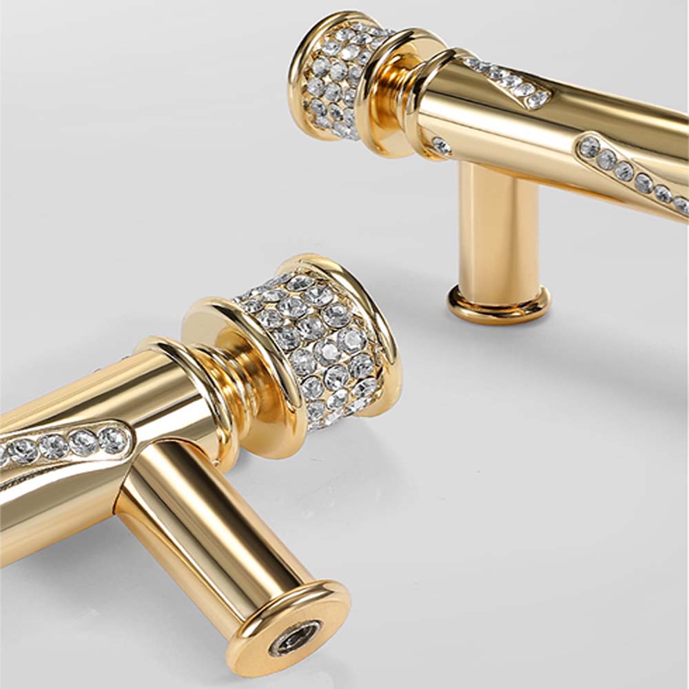 Złoty lekki luksusowy uchwyt d – Drawer Pull Gold recenzja i cena