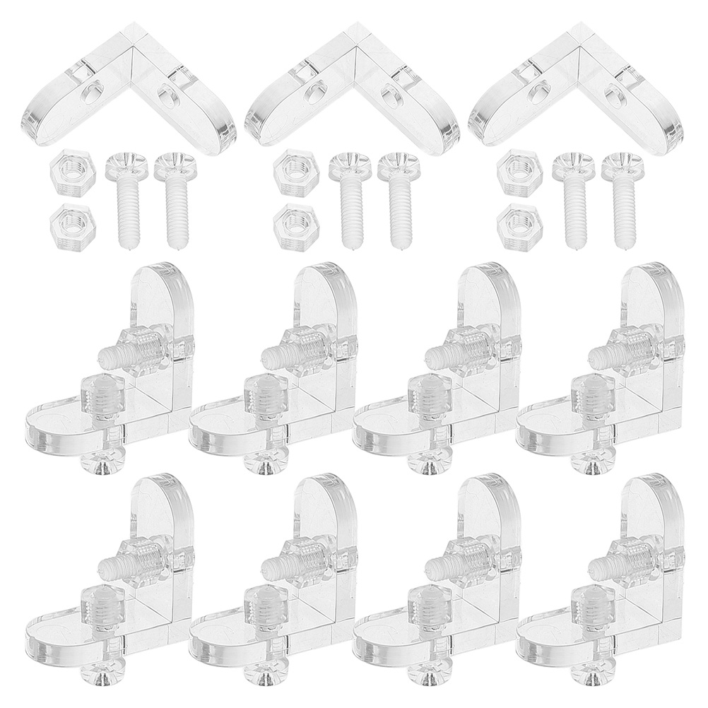 15 szt. Przezroczystych akrylo – Corner Bracket Angle recenzja i cena