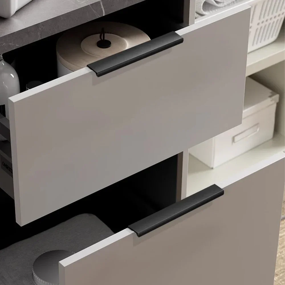 Ukryte uchwyty meblowe Matowe  – Drawer Pull Gold recenzja i cena